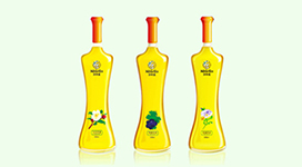 Shirlia 莎麗亞食用油瓶形設計山茶油亞麻籽油葡萄籽包裝設計禮盒包裝設計