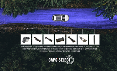 CAPS卡佩斯優選汽車配件電商品牌策劃設計