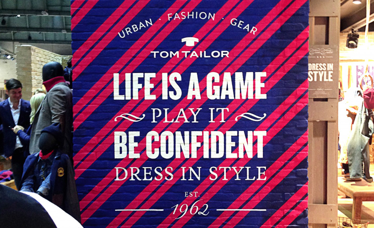 德國TOM TAILOR時尚服飾品牌形象設計標志設計——店鋪環境設計