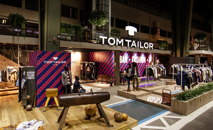 德國TOM TAILOR時尚服飾品牌形象設計標志設計——店面環境設計2
