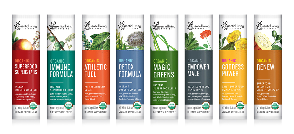 Essential Living Foods 有機食品農產品包裝設計3