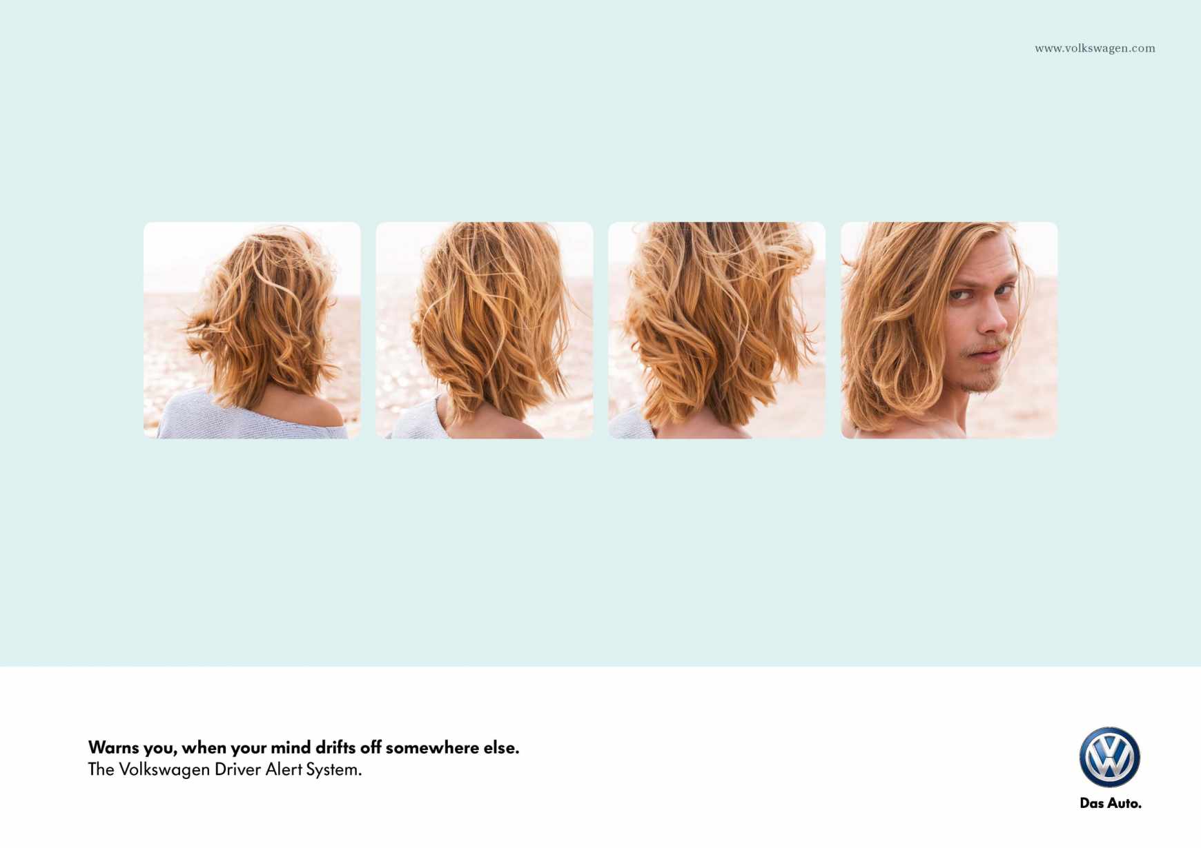 大眾汽車預警系統平面廣告策劃設計——上海廣告策劃公司——男孩篇