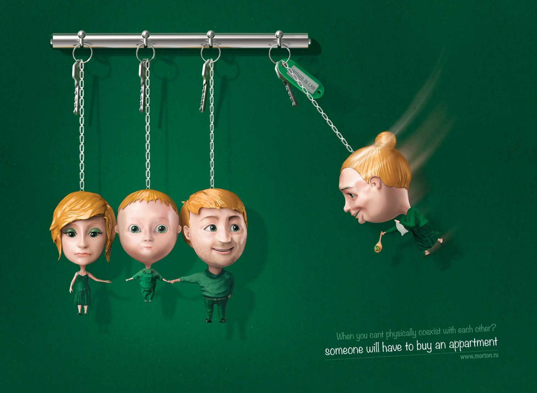 Morton房地產(chǎn)平面廣告設計“婆婆篇”-上海廣告設計公司國外優(yōu)秀廣告分享