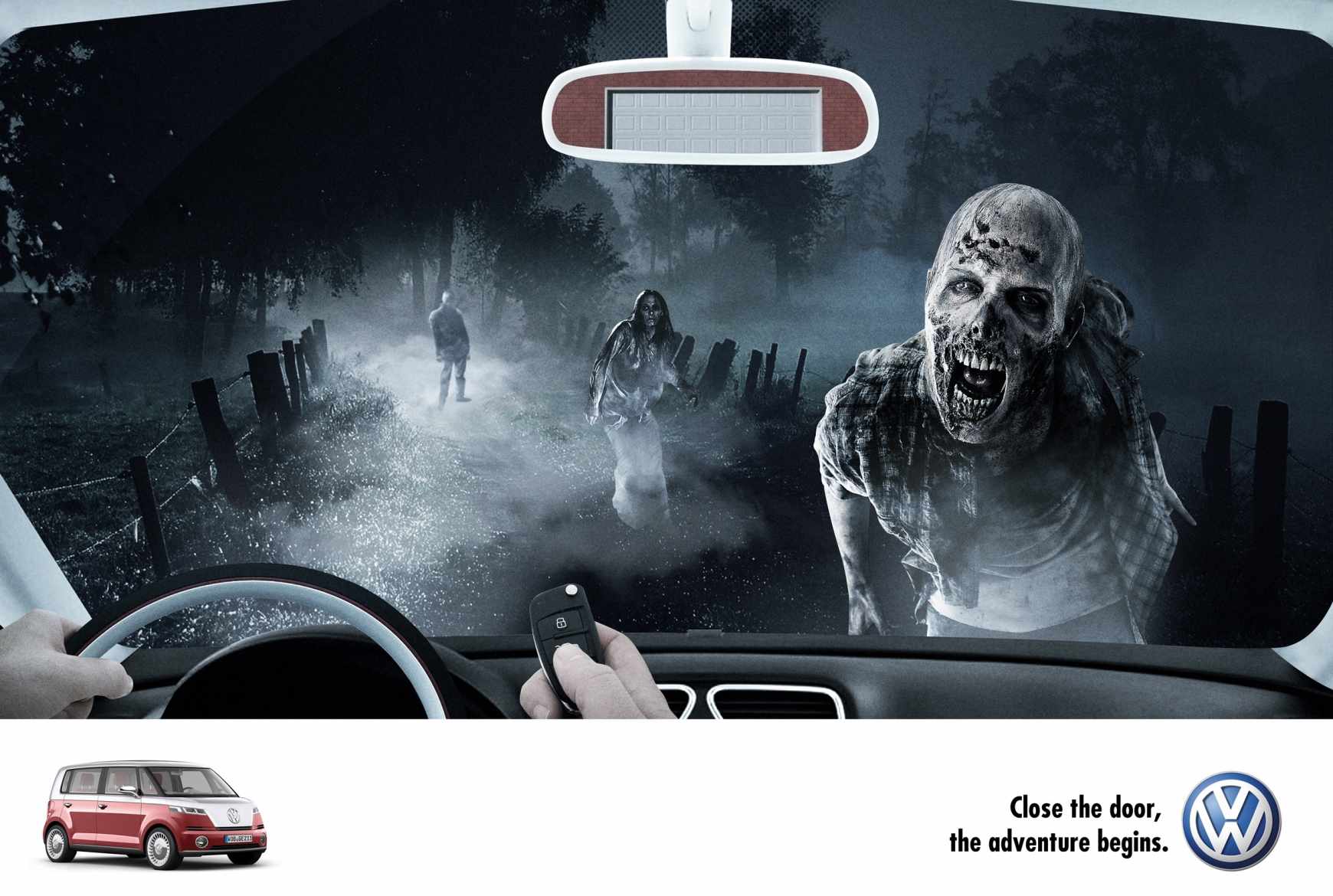 大眾汽車Bulli車型平面廣告—上海廣告設計公司—魔鬼篇