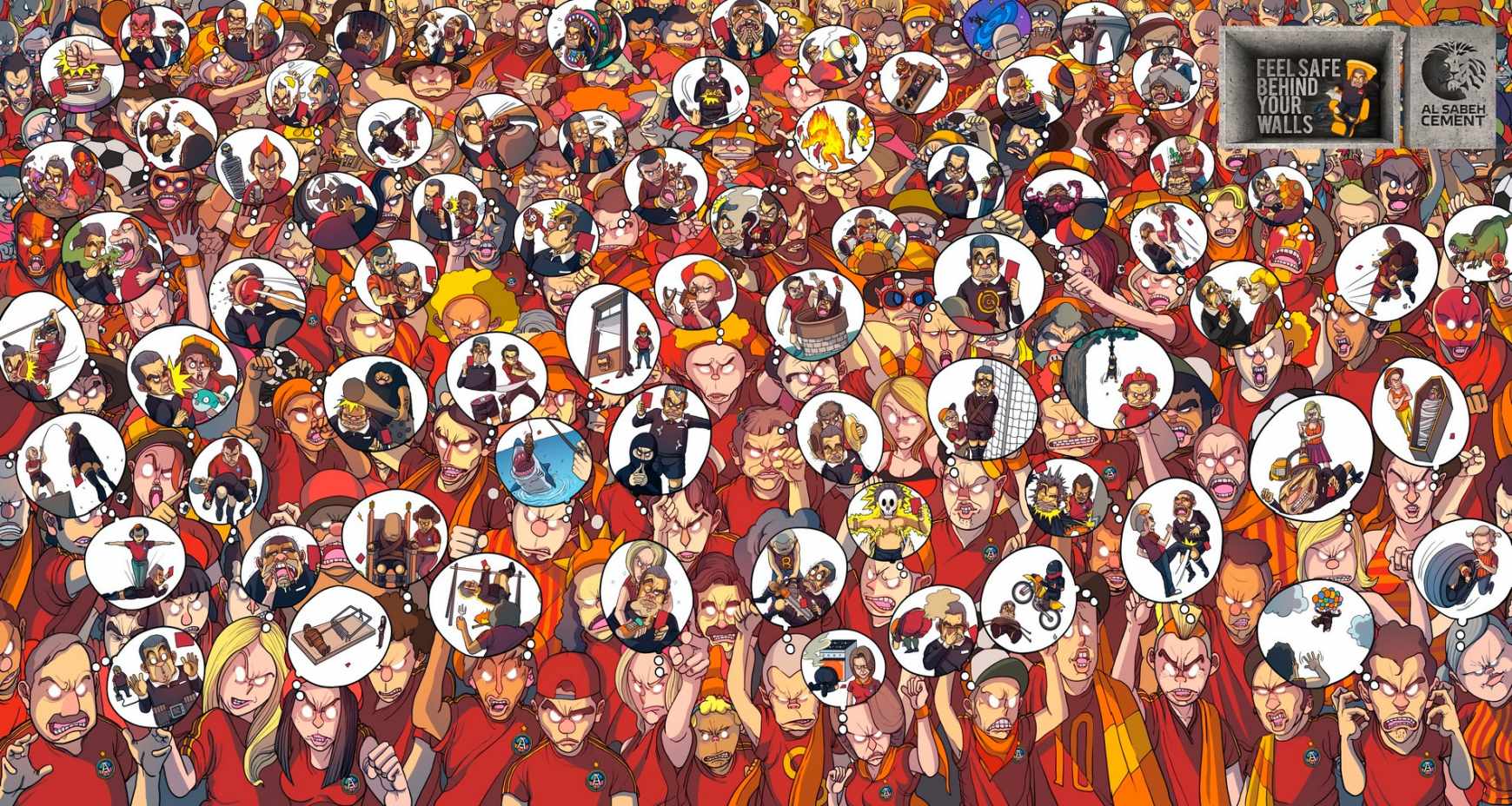 Al Sabeh 水泥平面廣告創意設計-上海廣告設計公司工業品廣告1