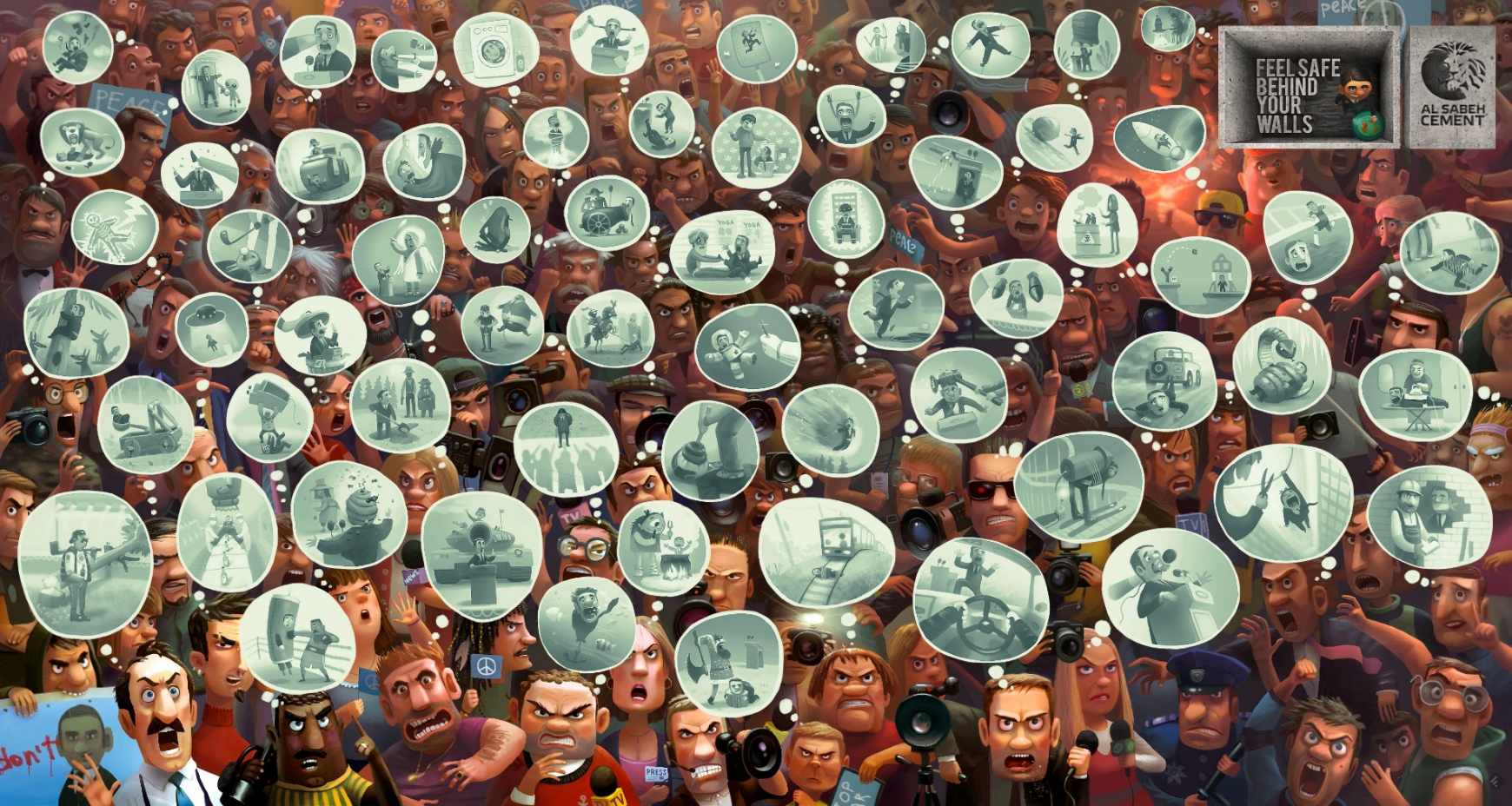 Al Sabeh 水泥平面廣告創意設計-上海廣告設計公司工業品廣告分享3