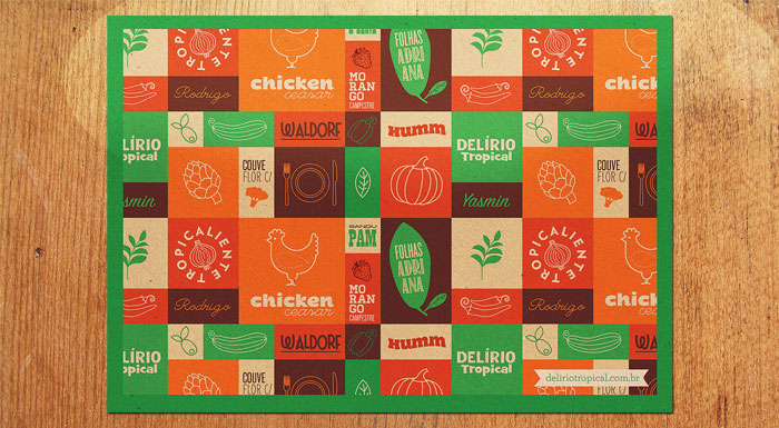 餐廳托盤紙張設計 餐飲用品設計 尚略廣告