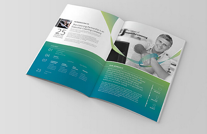 Listening 體育拓展訓練公司宣傳冊畫冊設計-尚略上海畫冊設計公司設計佳作-畫冊內(nèi)頁設計2