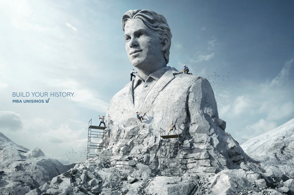 巴西Unisinos大學MBA課程招生平面廣告創(chuàng)意設計-上海尚略廣告策劃公司國外廣告欣賞-男人篇