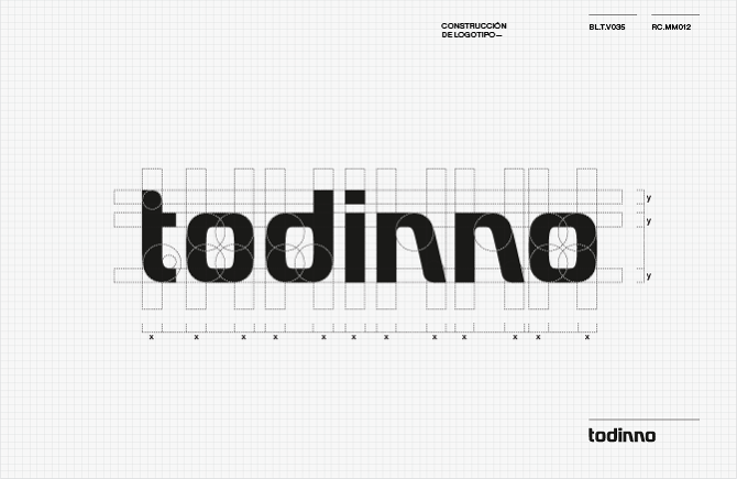 秘魯Todinno面包糕點品牌店包裝上標志設計1