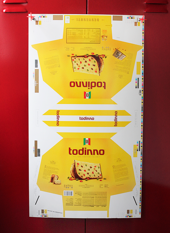 秘魯Todinno面包糕點品牌店包裝設計8 包裝尺寸圖 印刷展開圖
