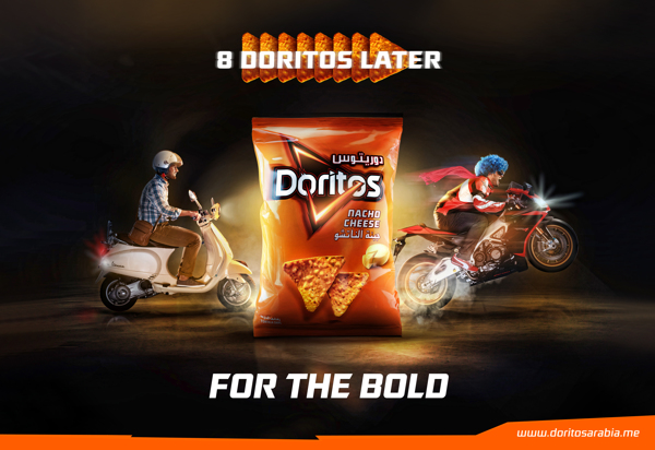 多力多滋Doritos玉米片“變身廣告”創(chuàng)意1