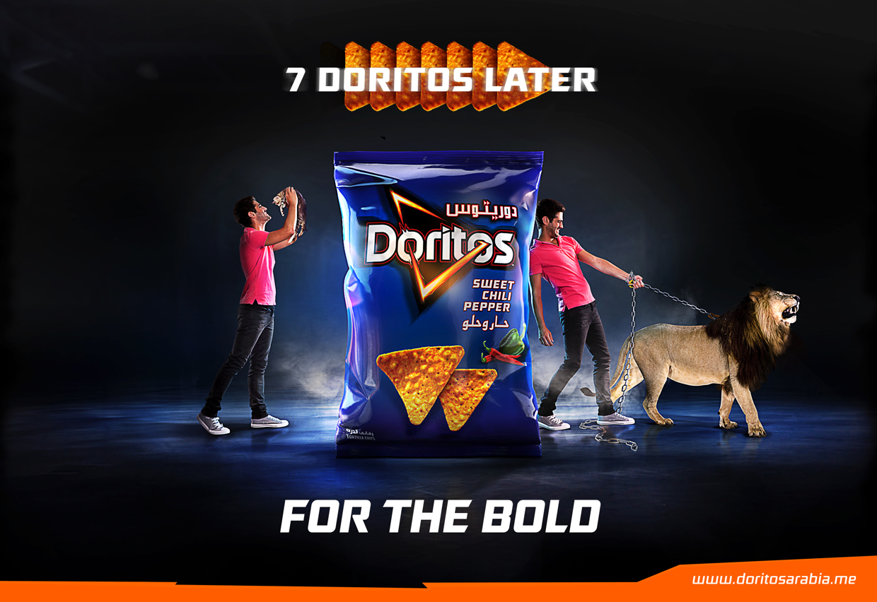 多力多滋Doritos玉米片“變身廣告”創(chuàng)意3