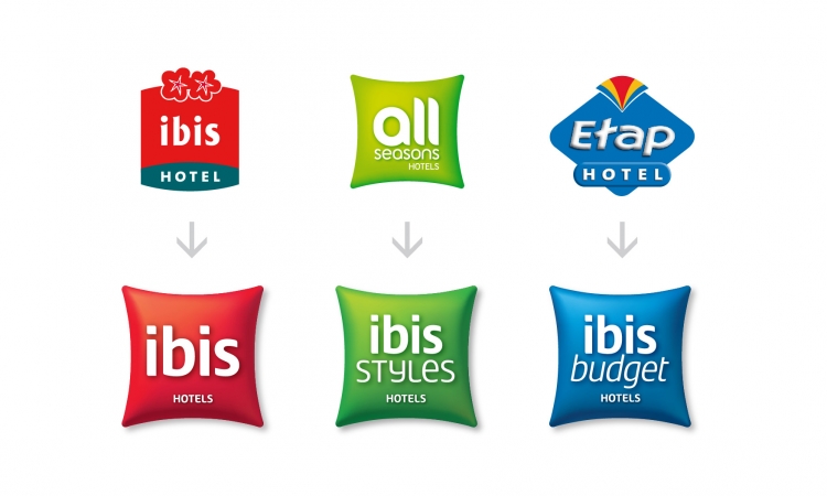 宜必思酒店標志設計，品牌形象設計，廣告設計3