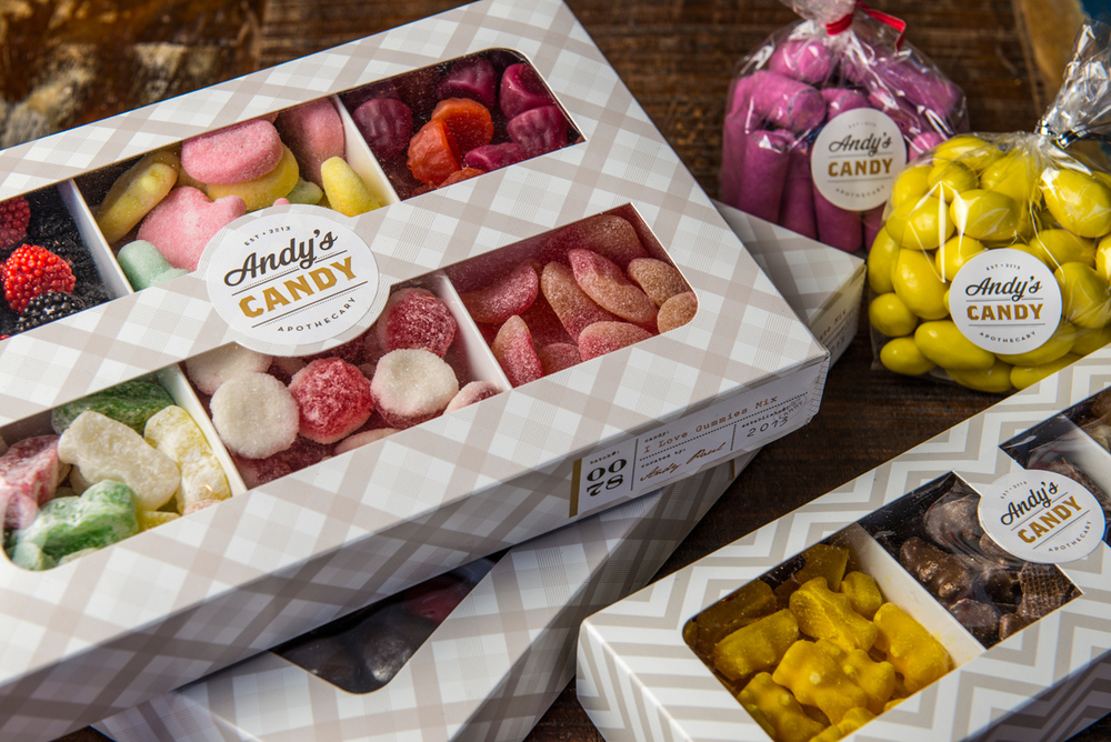 Andy''''''''s Candy 糖果巧克力包裝設計禮盒設計2-尚略品牌策劃與廣告設計公司
