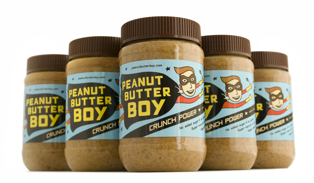 花生醬男孩調(diào)味品包裝設(shè)計欣賞3-尚略包裝設(shè)計公司