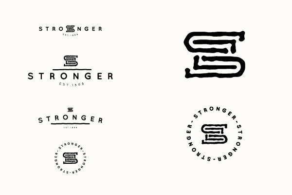 黑色標志設計欣賞7-尚略廣告標志設計公司