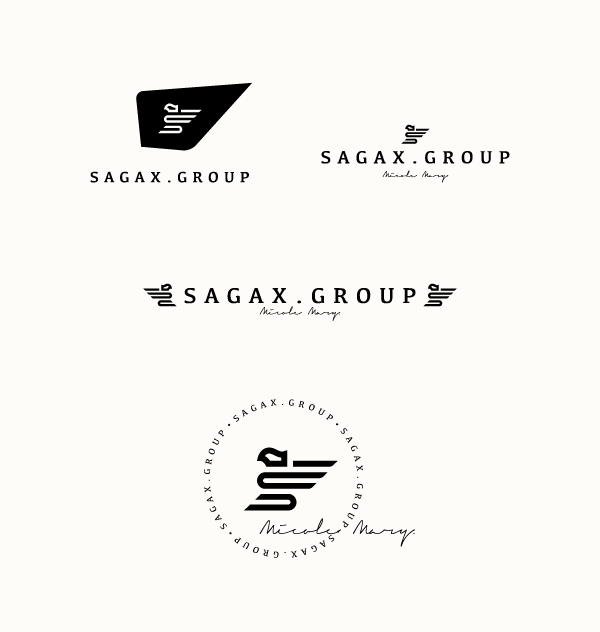 黑色標志設計欣賞12-尚略廣告標志設計公司