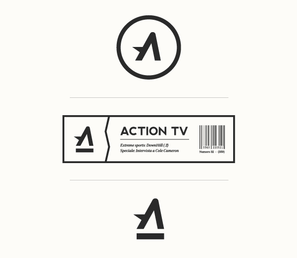 字母A黑色標志設計欣賞17-尚略廣告標志設計公司