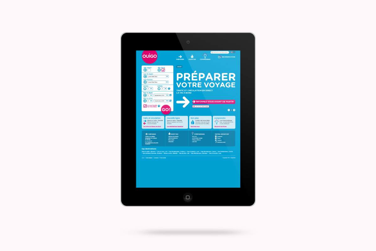 8.1交通物流運輸標志設計網站設計——法鐵廉價高鐵OUIGO品牌形象設計UI設計——尚略廣告品牌策劃公司與廣告設計公司