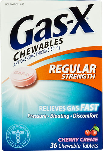 Gas-x 藥品包裝設計欣賞平面設計圖1-上海包裝設計公司-尚略廣告