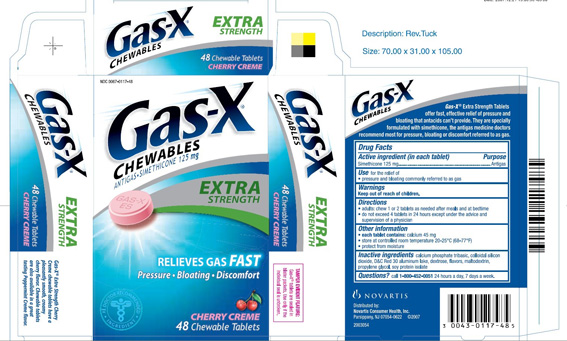 Gas-x 藥品包裝設計欣賞包裝刀版尺寸展開圖-尚略品牌策劃與廣告設計公司