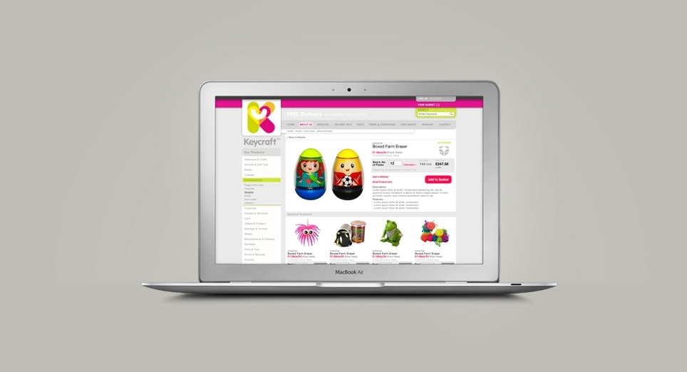 8.Keycraft 玩具品牌設計——字母K標志設計——尚略上海品牌設計公司標志設計公司VI設計公司