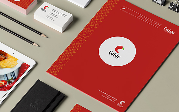 CALDO辣椒餐廳標志設計、品牌VI形象設計19-尚略品牌策劃公司與品牌標志VI設計公司