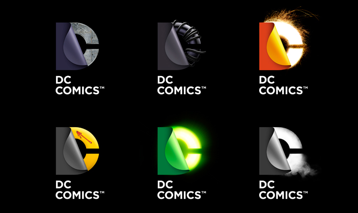 DC動漫娛樂公司標(biāo)志、品牌VI形象設(shè)計2-標(biāo)志各類演繹設(shè)計-尚略標(biāo)志設(shè)計公司、品牌設(shè)計公司