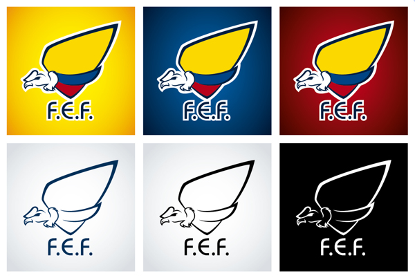 3.上海品牌設(shè)計(jì)公司設(shè)計(jì)分享——厄瓜多爾FEE足球俱樂部隊(duì)徽品牌標(biāo)志優(yōu)化設(shè)計(jì)-尚略廣告品牌策劃營(yíng)銷策劃公司品牌設(shè)計(jì)公司