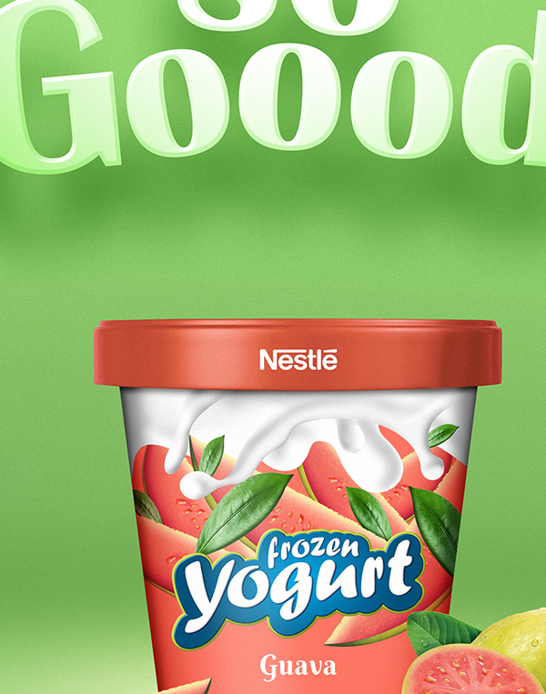 3.上海品牌設計公司設計分享——雀巢冰凍酸奶冰淇淋標志設計包裝設計-尚略品牌策劃營銷策劃公司廣告設計公司