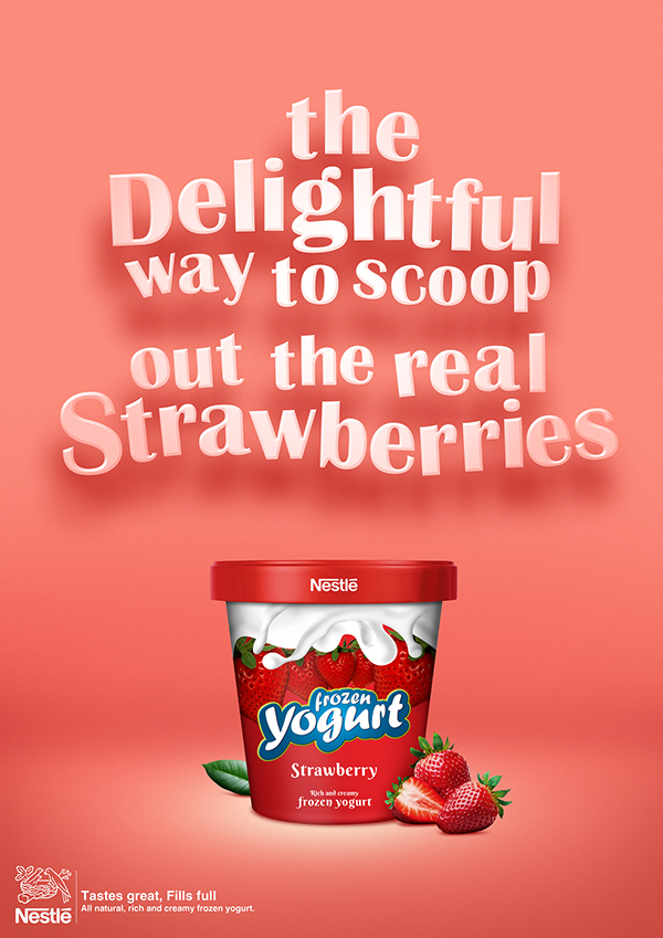 5.上海品牌設計公司設計分享——雀巢冰凍酸奶冰淇淋標志設計包裝設計-尚略品牌策劃營銷策劃公司廣告設計公司