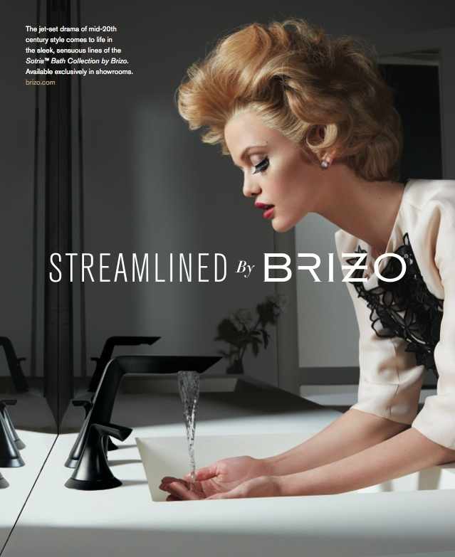 上海廣告設計公司——頂級時尚衛浴品牌BRIZO平面廣告設計欣賞3