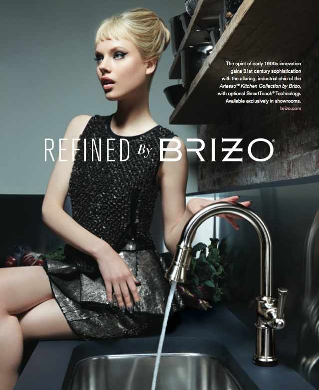 上海廣告設計公司——頂級時尚衛浴品牌BRIZO平面廣告設計欣賞1