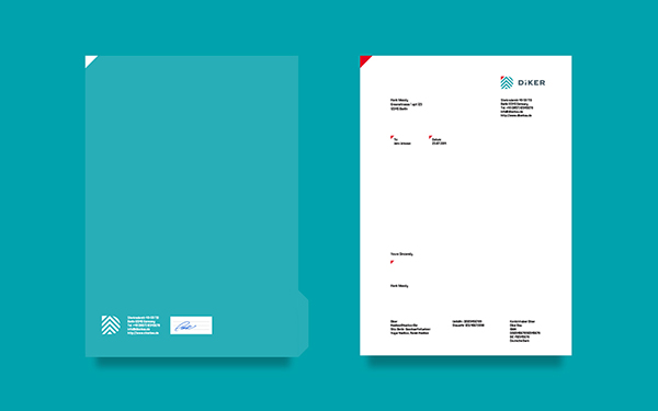 德國Diker Bau建筑規劃公司品牌形象設計-延展應用設計5