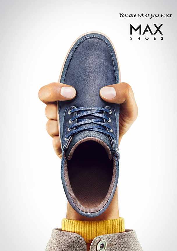 上海廣告設(shè)計(jì)公司——MAX Shoes 麥斯鞋業(yè)鞋子平面廣告創(chuàng)意設(shè)計(jì)——休閑帆布鞋廣告