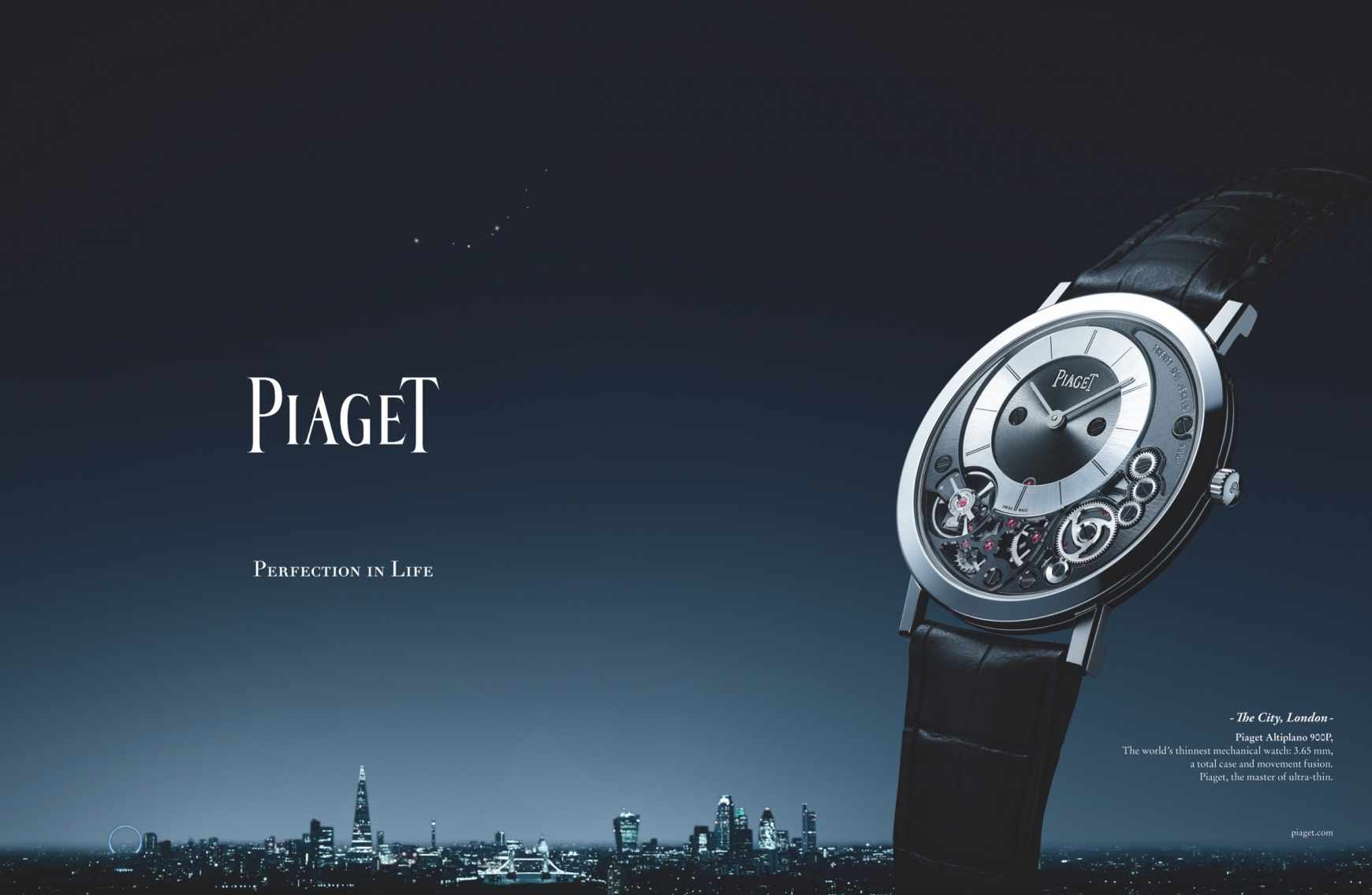 2。上海廣告設計公司分享——Piaget 伯爵手表珠寶平面廣告創意設計欣賞