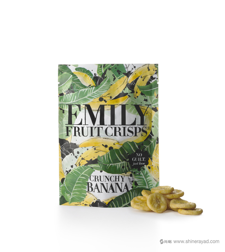 Emily 香蕉水果切片真空塑料袋包裝設計-上海包裝設計公司3