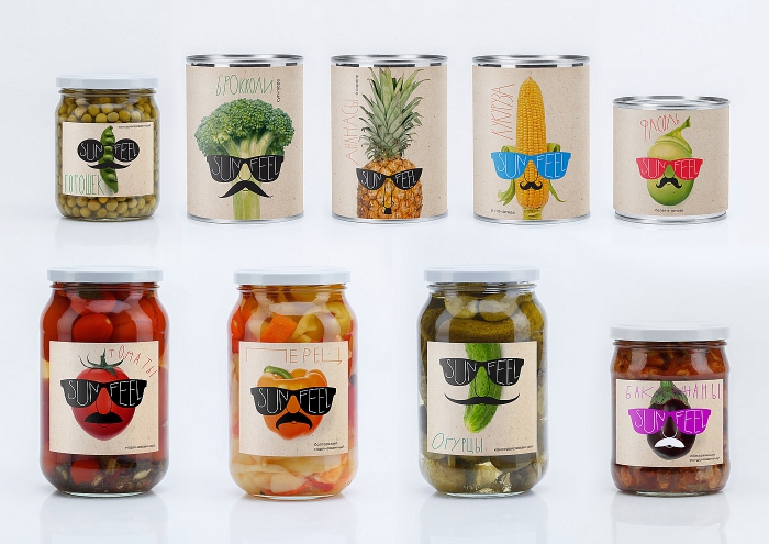 sunfeel水果眼鏡先生水果罐頭包裝設計-全家福-上海包裝設計公司設計欣賞8