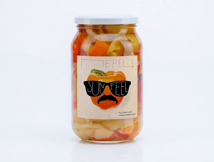 sunfeel水果眼鏡胡子先生水果罐頭包裝設(shè)計-橙子-上海包裝設(shè)計公司設(shè)計欣賞2