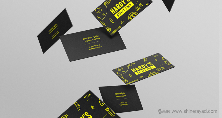 Hardy''s 咖啡漢堡披薩快餐連鎖餐飲品牌VI形象設計-上海餐飲品牌VI設計公司5