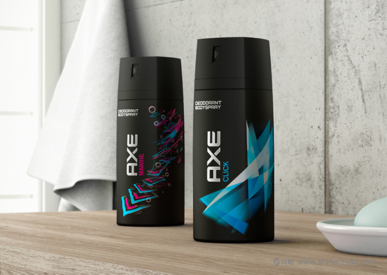 AXE 男士沐浴露包裝設計-尚略上海包裝設計公司創意設計欣賞1