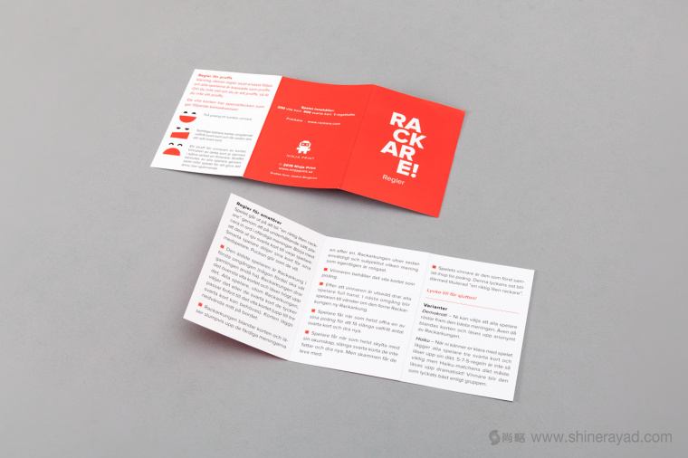 Rackare 派對游戲紙牌包裝設計-產品使用說明書-上海包裝設計公司設計收藏6