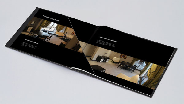 貝弗利山莊房地產(chǎn)樓盤黑色宣傳小畫冊設(shè)計－上海畫冊設(shè)計公司5