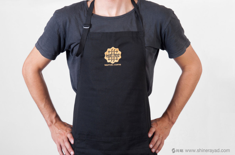咖啡餐飲連鎖店品牌VI視覺形象設計-餐飲圍裙設計-上海餐飲VI設計公司