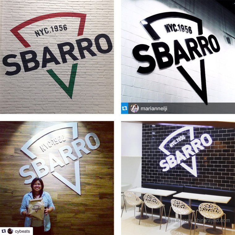 Sbarro 披薩連鎖店品牌LOGO設計-上海LOGO設計公司5