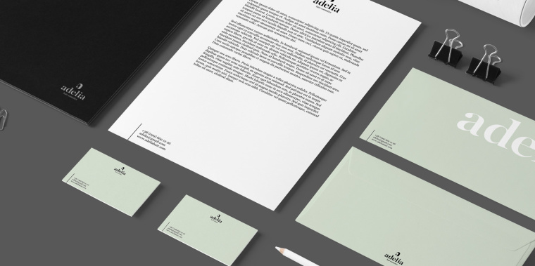 上海品牌設計公司分享：Adelia美發護發產品品牌VI設計5