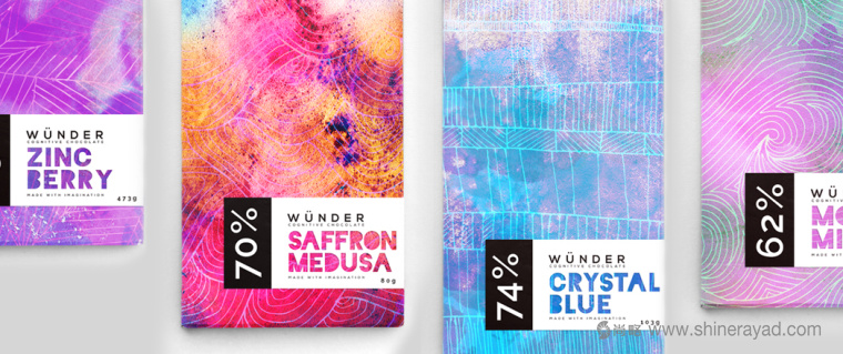 WüNDER 夢(mèng)幻風(fēng)格巧克力包裝設(shè)計(jì)-上海包裝設(shè)計(jì)公司包裝設(shè)計(jì)佳作欣賞3