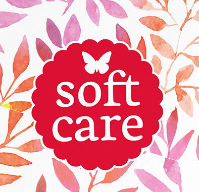 上海化妝品包裝設計公司尚略分享：Soft Care 女性脫毛膏產品標志設計2
