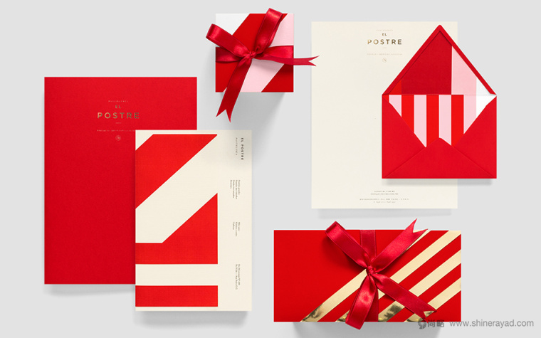 禮品風(fēng)格 El Postre 面包糕點店甜品店品牌VI形象設(shè)計-上海VI設(shè)計公司4